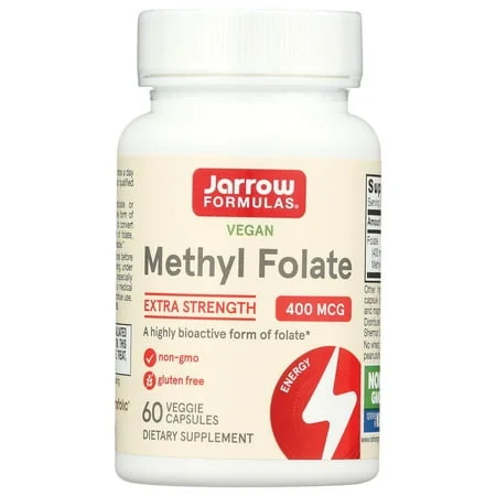 Метилфолат 400 мкг / Methyl Folate 400 mcg - Jarrow Formulas