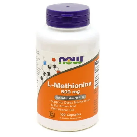 L-Метионин 500 мг / L-Methionine 500 mg - NOW