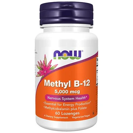Метионин B-12 5,000 мкг / Methyl B-12 5,000 mcg - NOW