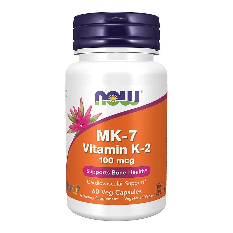 MK-7 Витамин K-2 100 мкг / MK-7 Vitamin K-2 100 mcg - NOW