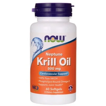 Крилово масло 500 мг / Krill Oil 500 mg - NOW