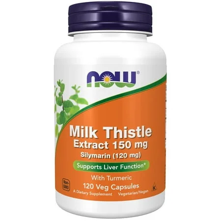 Екстракт от бял трън Silymarin 150 mg / Silymarin Milk Thistle Extract 150 mg - NOW