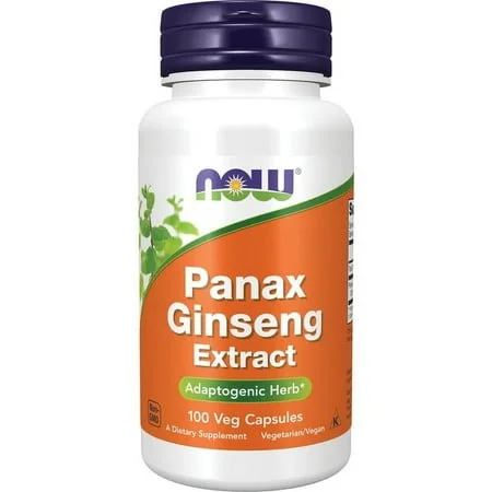 Екстракт от Панакс Женшен / Panax Ginseng Extract - NOW