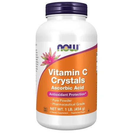 Кристали витамин C / Vitamin C Crystals - NOW