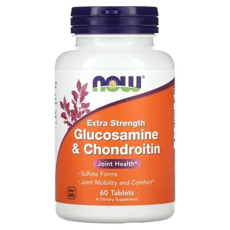Глюкозамин и хондроитин с екстра сила / Extra Strength Glucosamine & Chondroitin - NOW