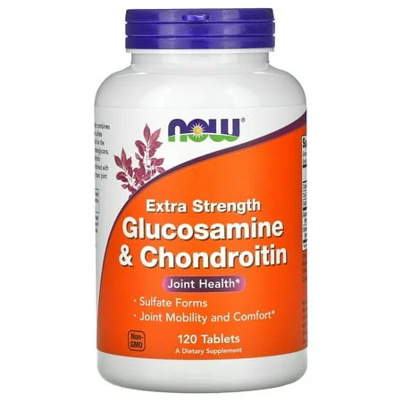 Глюкозамин и хондроитин с екстра сила / Extra Strength Glucosamine & Chondroitin - NOW