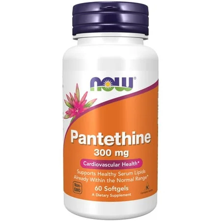 Pantетин 300 mg / Pantethine 300 mg - NOW