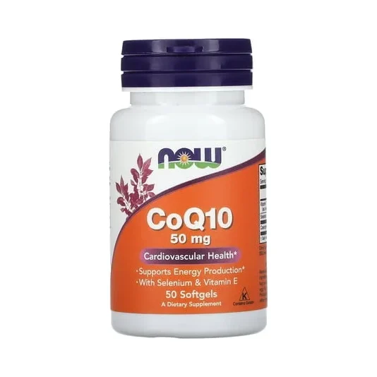 CoQ10 50 mg - NOW