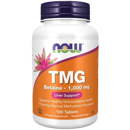 TMG Бетаин - 1,000 мг / TMG Betaine - 1,000 mg - NOW