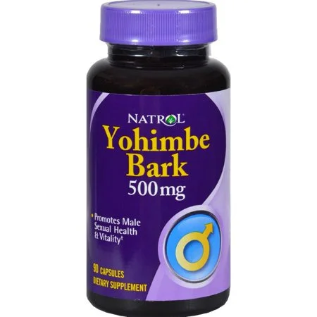 Йохимбе кора 500 мг / Yohimbe Bark 500 mg - Natrol