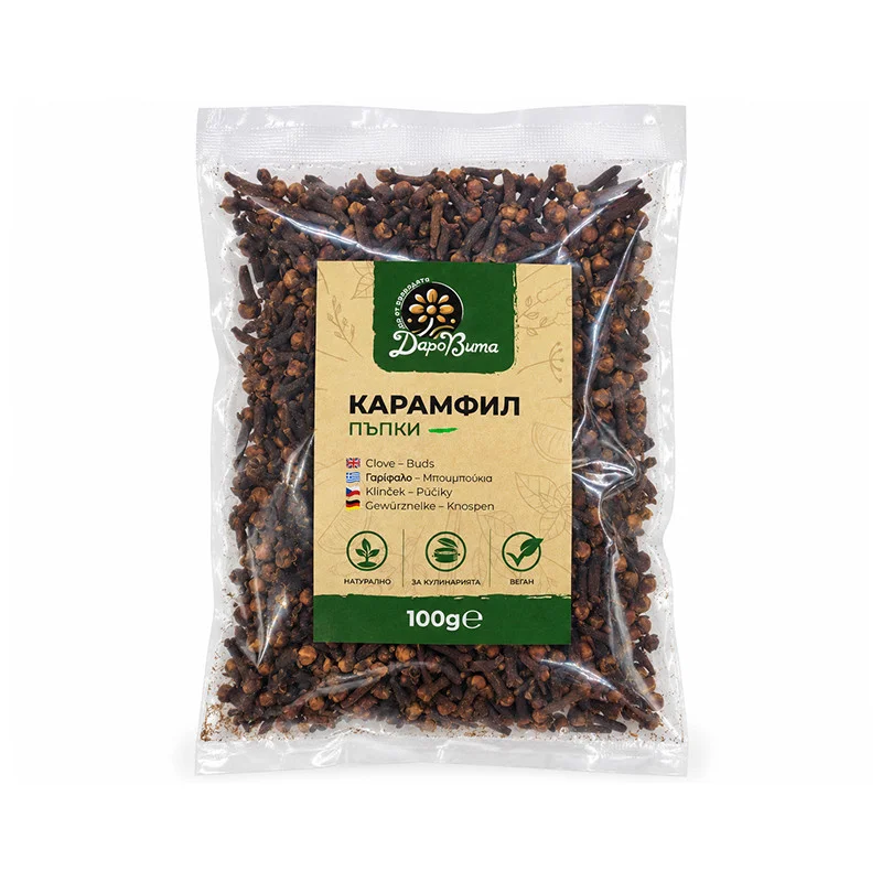 Карамфил - пъпки, ДароВита, 100 гр
