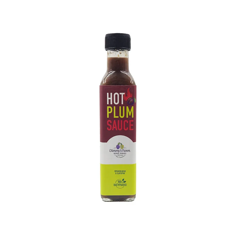 Лют сос от сини сливи - Hot Plum Sauce, Dimmy's Farm, 250 мл
