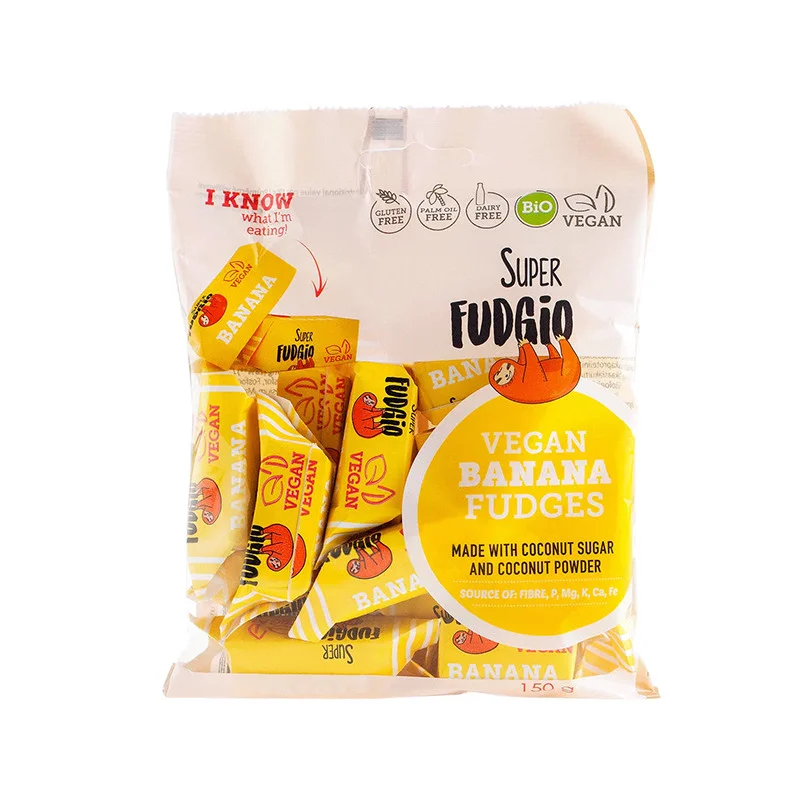 БИО Веган Фъдж с банан, Super Fudgio, 150 гр