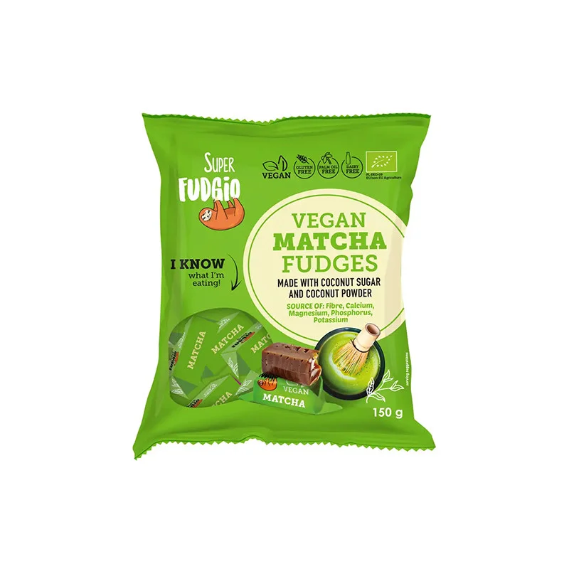 БИО Веган Фъдж с матча, Super Fudgio, 150 гр