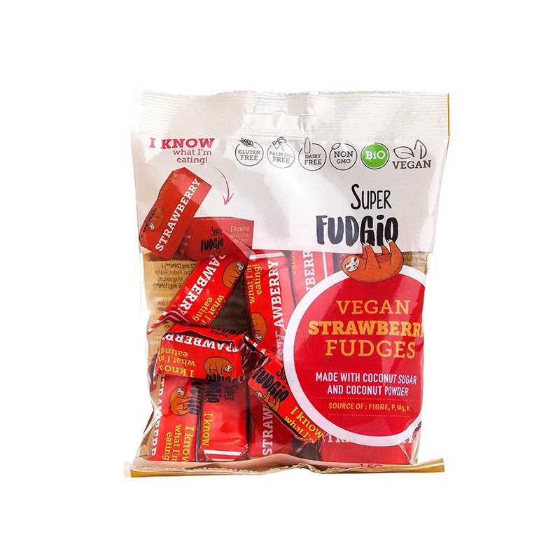 БИО Веган Фъдж с ягода, Super Fudgio, 150 гр