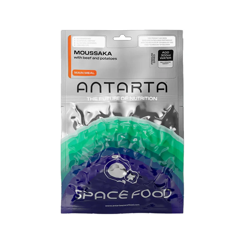 Мусака с телешко месо и картофи, лиофилизирана, Антарта, 80 гр