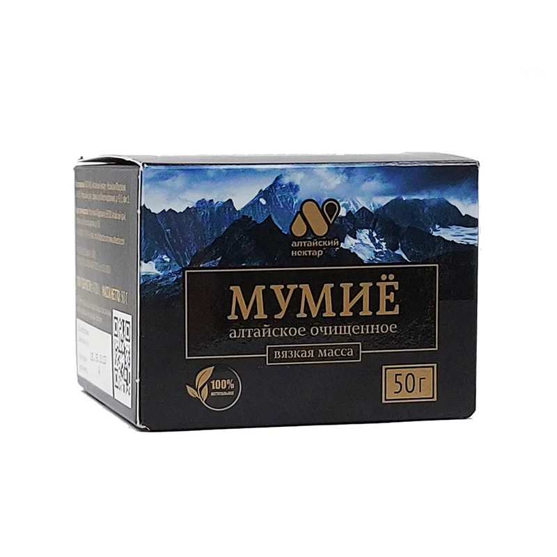 Алтайско, пречистено Мумийо, Алтайский Нектар, 50 гр
