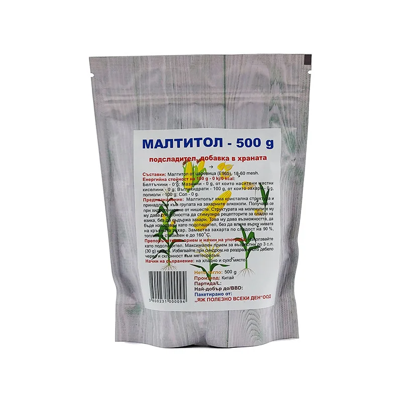 Малтитол, натурален подсладител, Яж Полезно, 500 гр