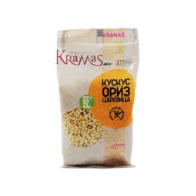 Кус Кус от ориз и царевица, без глутен, Крамас, 250 гр