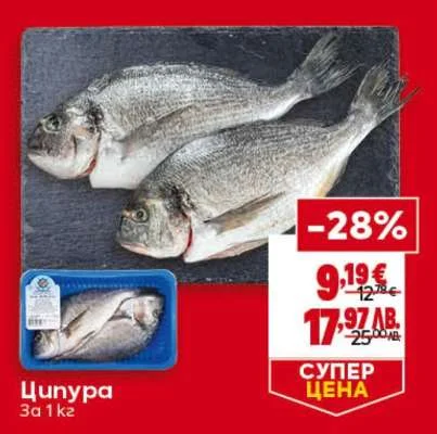 Ципура за 1 кг