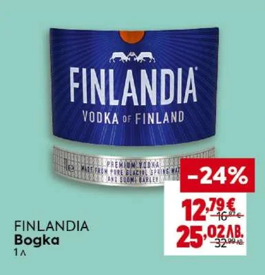 Finlandia Bogka 1л 1 л