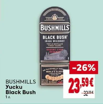 BUSHMILLS Yucku Black Bush 1 л