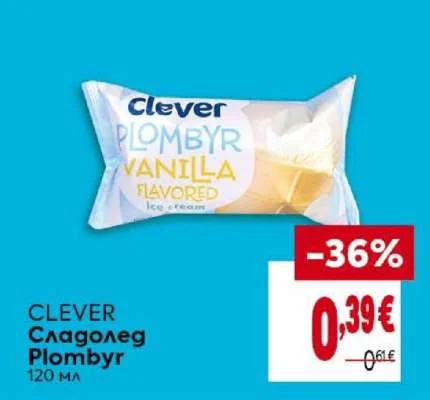 Clever Сладолед Plombyr 120 мл
