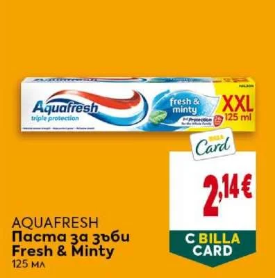 AQUAFRESH Паста за зъби Fresh & Minty 125 мл