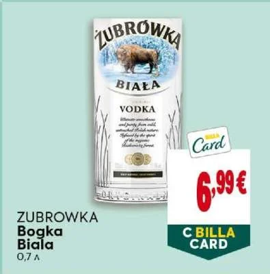 ZUBROWKA Bogka Biala 0,7 л