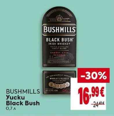 BUSHMILLS Yucku Black Bush 0,7 л