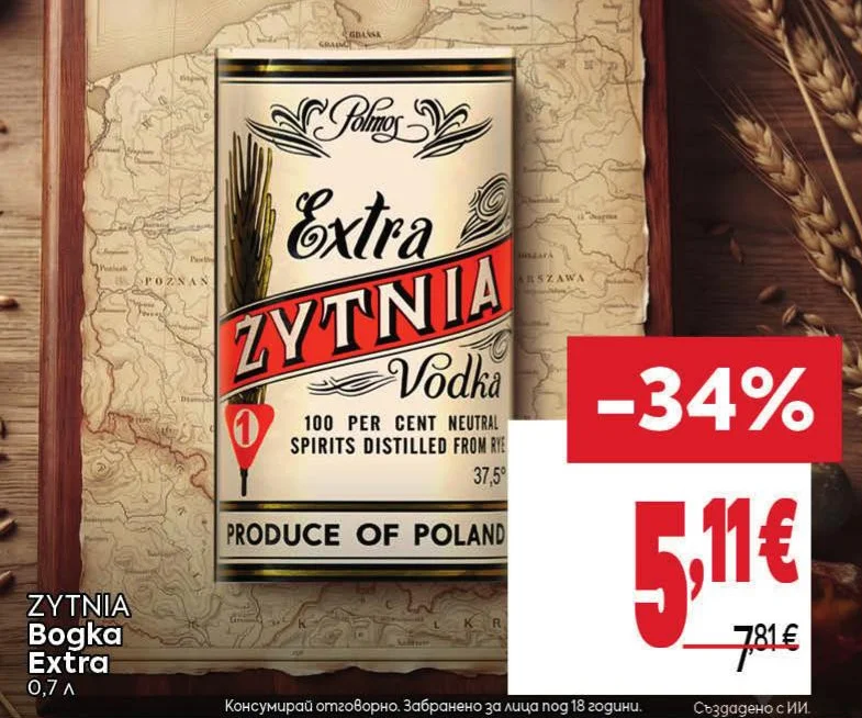 ZYTNIA Bogka Extra 0,7 л