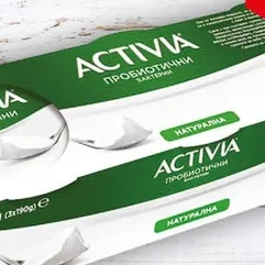 Активиа натурална мултипак 3х190 гр 190 гр