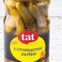 Tat бейби корнишони 350 гр 350 гр