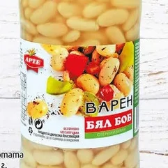 Бял боб варен Арте 540 гр 540 гр