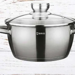 Brio тенджера с капак мерителна скала 2.8л 2.8 л