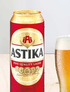 Бира Astika кен 0.5л 0.5 л
