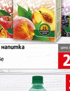 Плодова напитка ВВВ праскова 12% 2л 2 л
