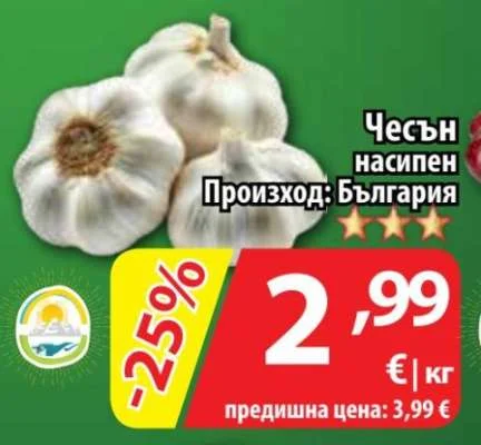 Чесън насипен