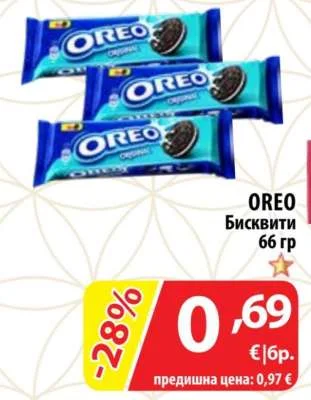 OREO Бисквити 66 гр