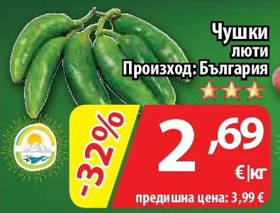 Чушки люти