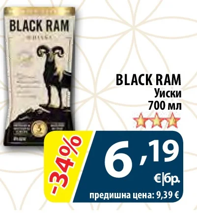 BLACK RAM Уиски 700 мл