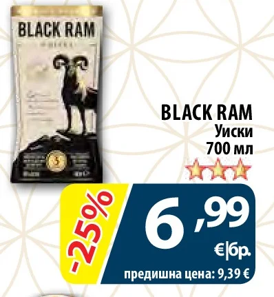BLACK RAM Уиски 700 мл