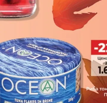 Ocean Риба тон Парченца 185 г