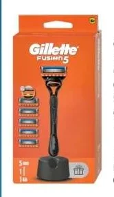 Gillette Fusion 5 Система за бръснене + 5 ножчета и стойка 1 бр.