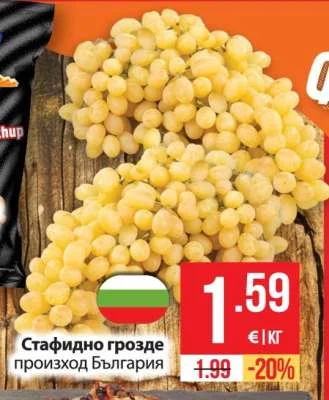 Стафидно грозде произход България