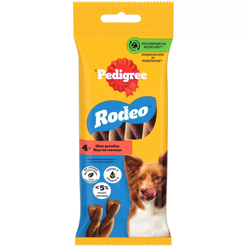 Pedigree Лакомство за куче Родео различни видове