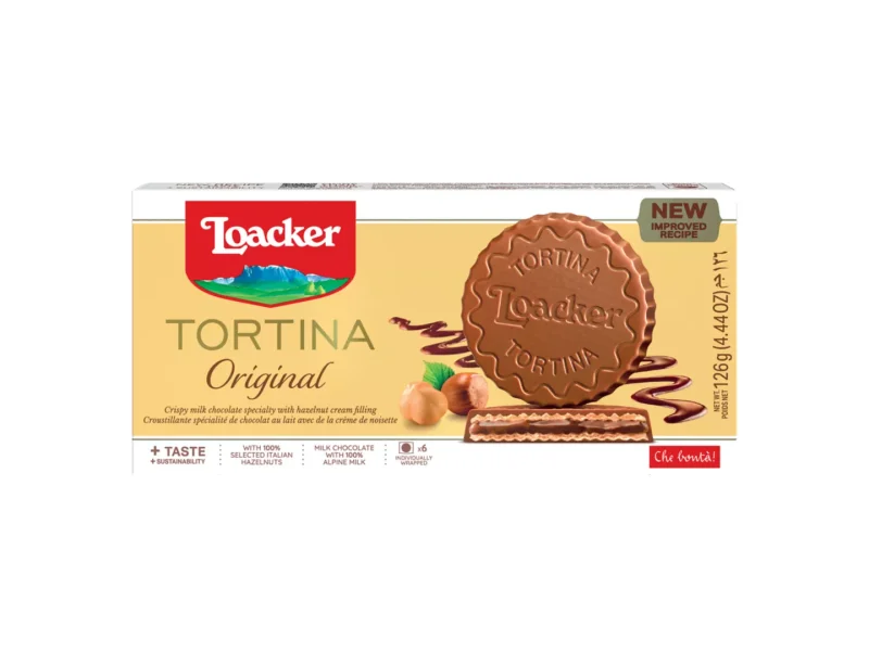 LOACKER TORTINA Тунквани вафли различни видове 126 г