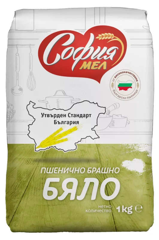 София Мел Бяло брашно 1 кг