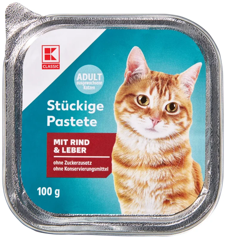 K-Classic Храна за котки различни видове 100 г