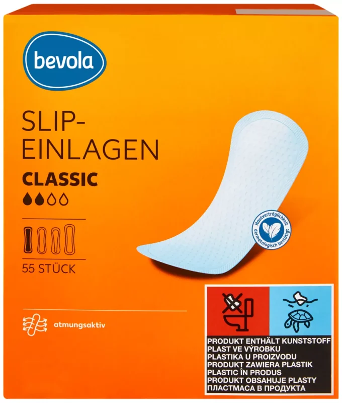 BEVOLA Ежедневни превръзки Classic 55 бр.
